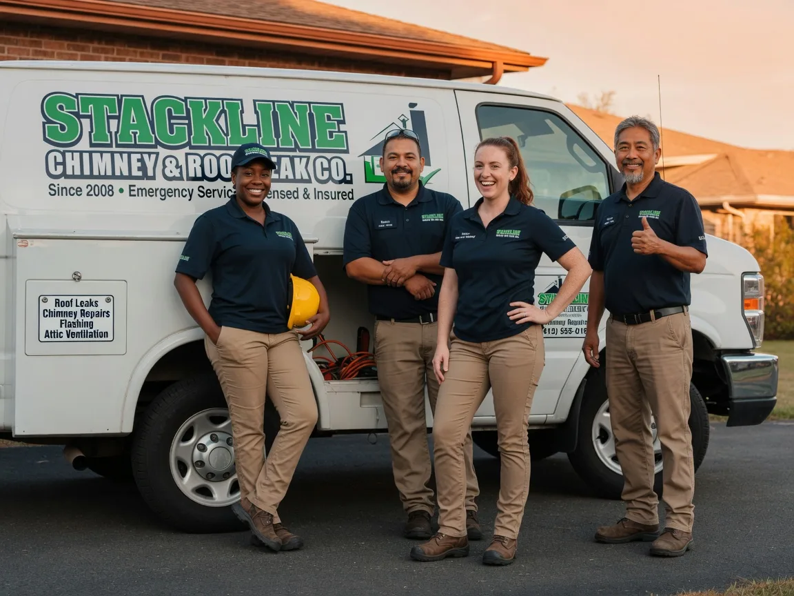 Chimney flashing repair company in Greenbush, MI